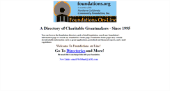 Desktop Screenshot of foundations.org