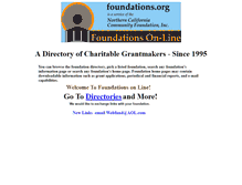 Tablet Screenshot of foundations.org